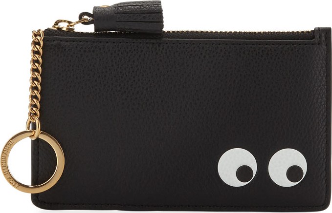 Anya Hindmarch Leather Zip Card Case