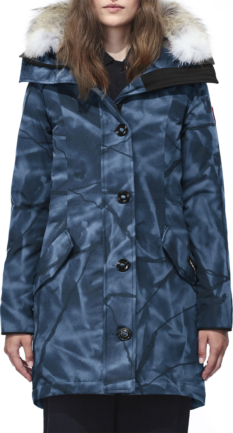 Canada Goose Rossclair Fur-Trim Hooded Down Parka