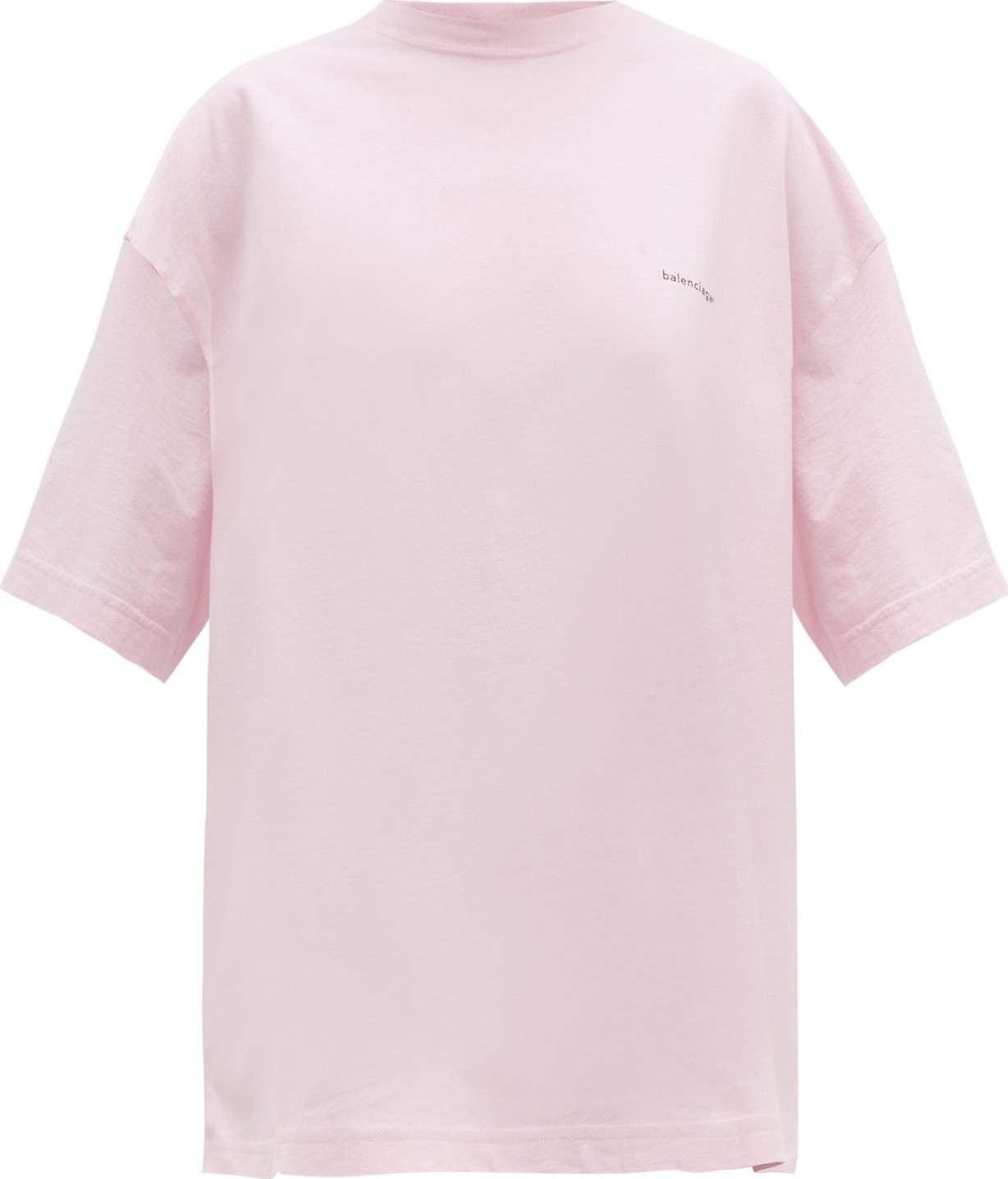 Balenciaga Oversized copyright-logo cotton T-shirt