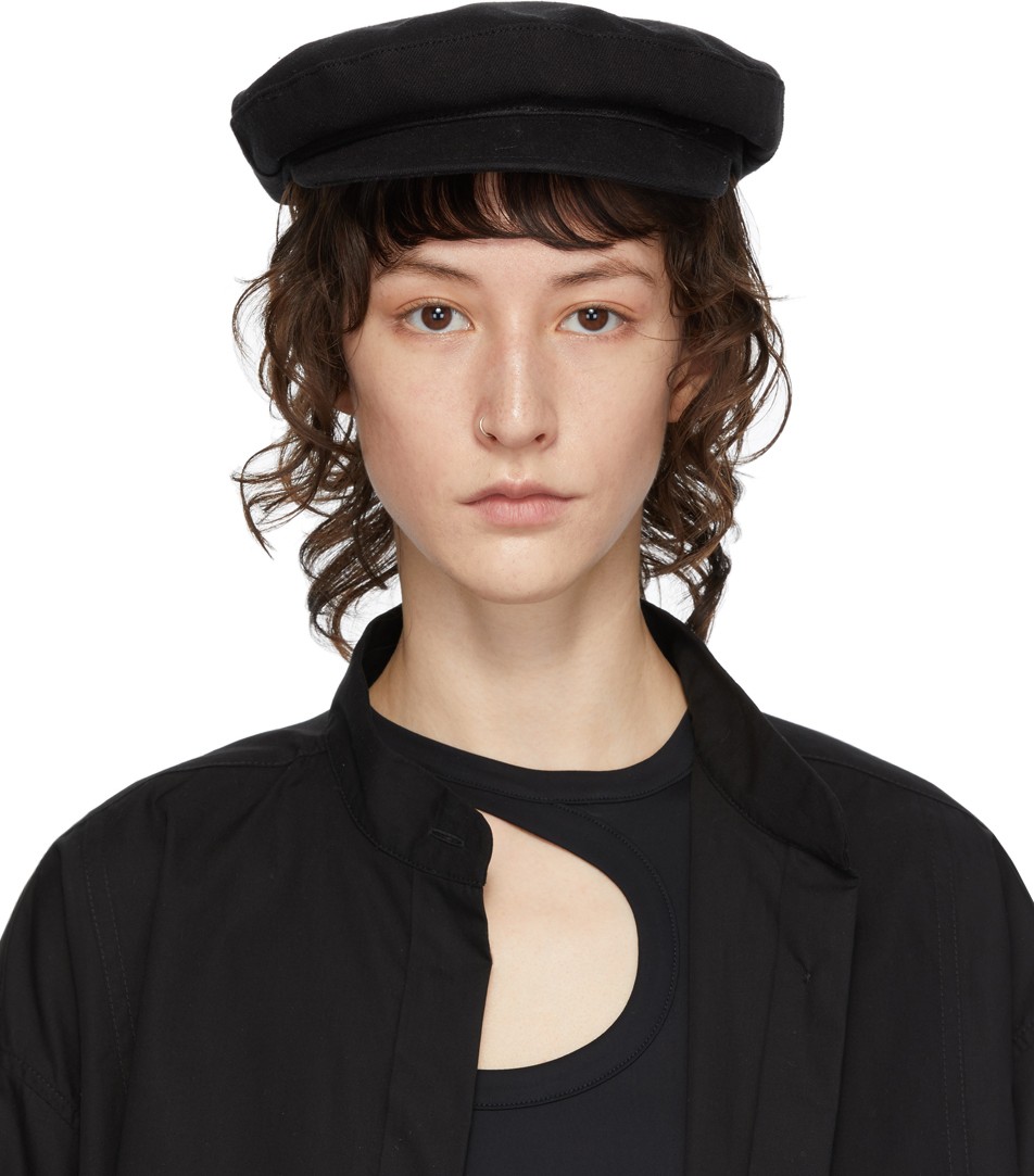 Ann Demeulemeester Black Fisherman Hat