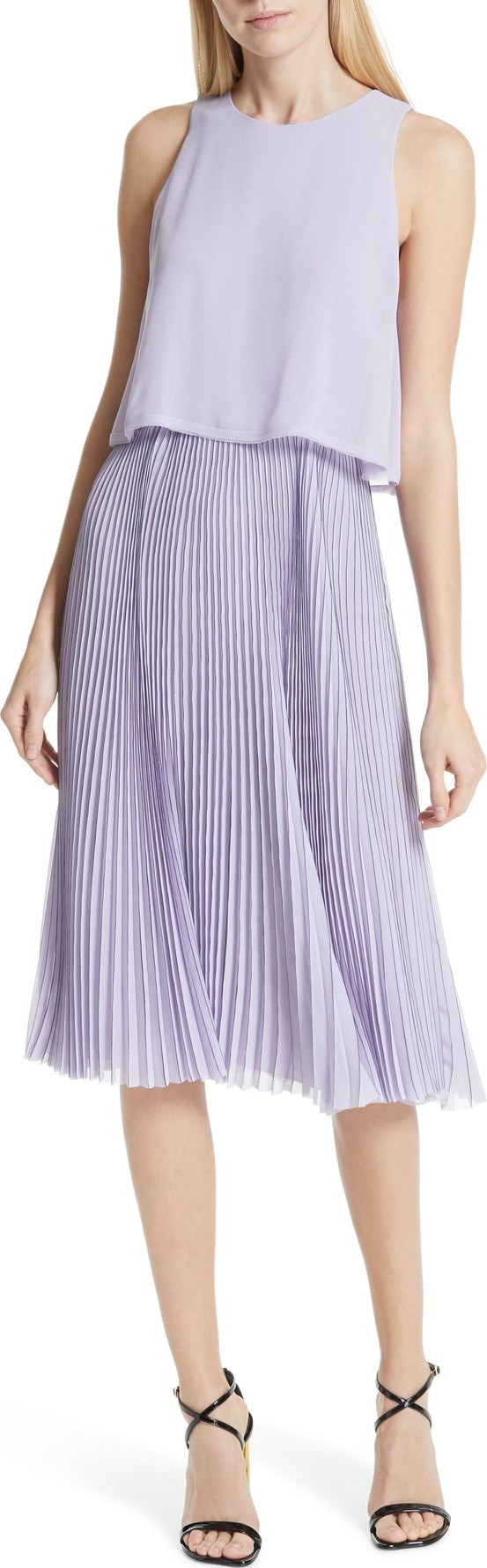 Jason Wu Pleated Popover Dress