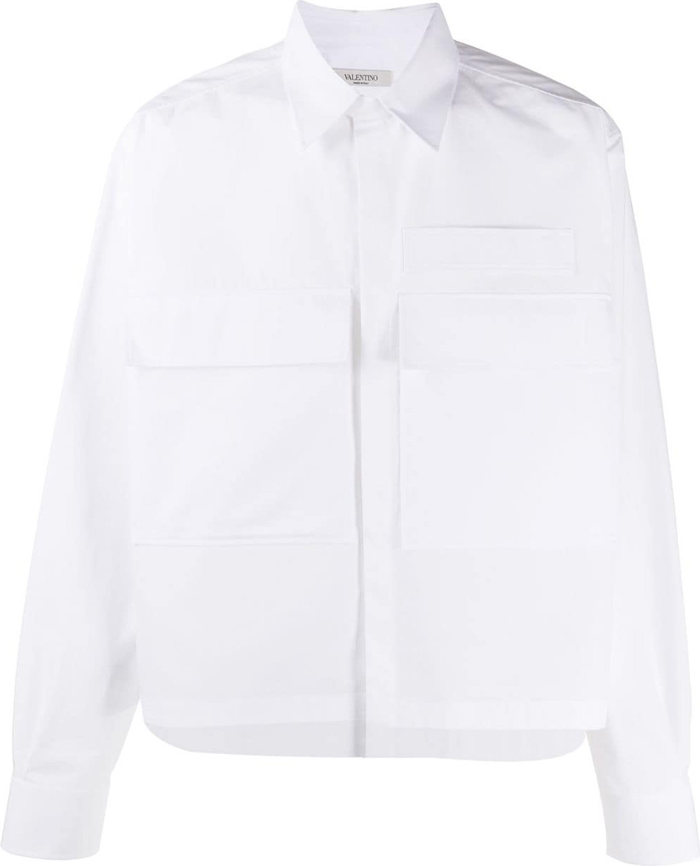 Valentino - Flap pocket shirt jacket