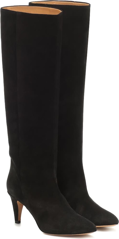 Isabel Marant Latsen suede knee-high boots