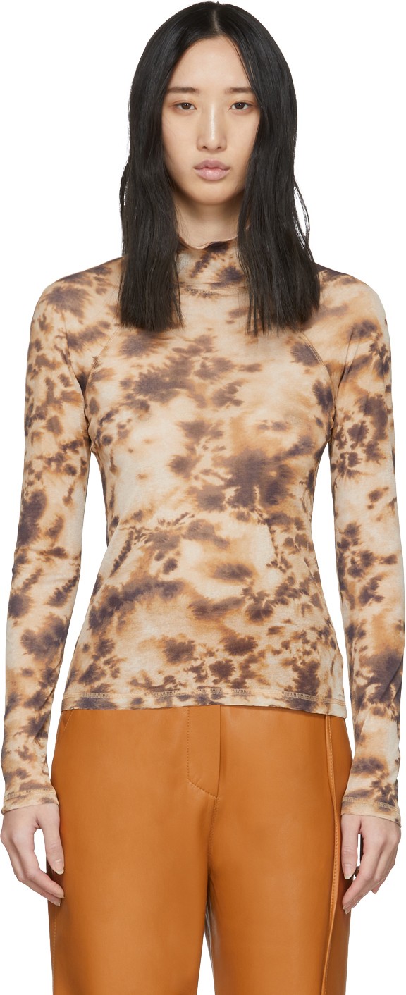 Nanushka Beige Madi Turtleneck