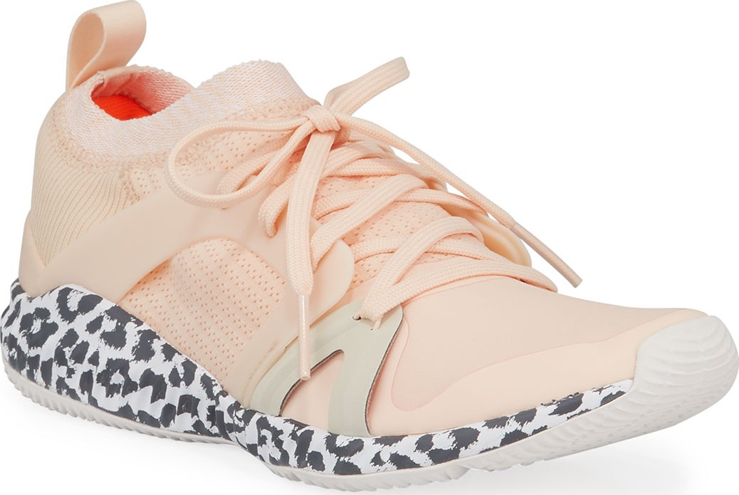 Adidas By Stella McCartney Crazytrain Pro Lace-Up Neoprene Running Sneakers