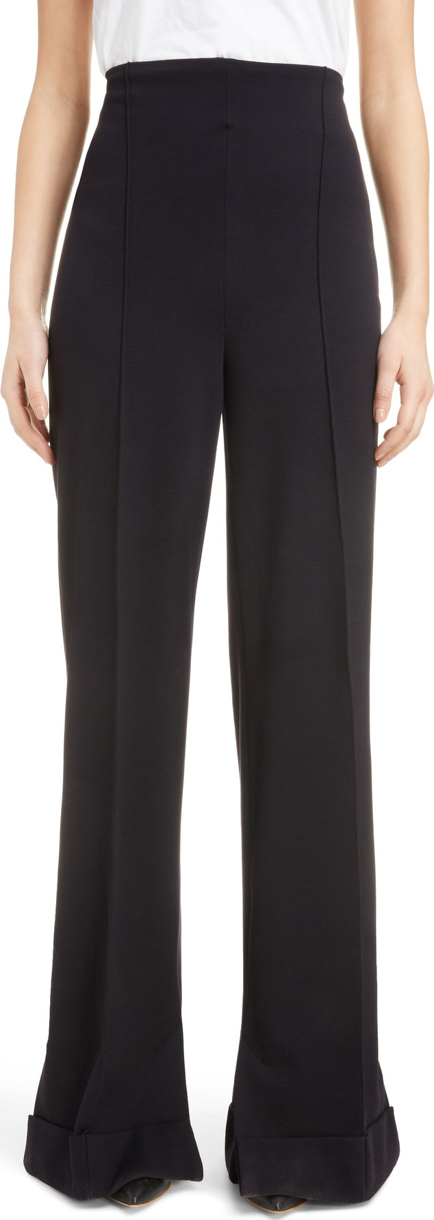 Toga Wide Leg Wool Blend Pants