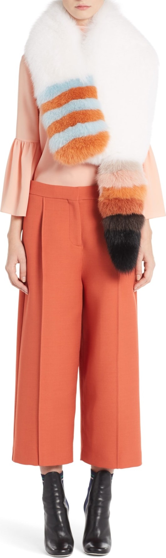 Fendi Genuine Fox Fur Stole