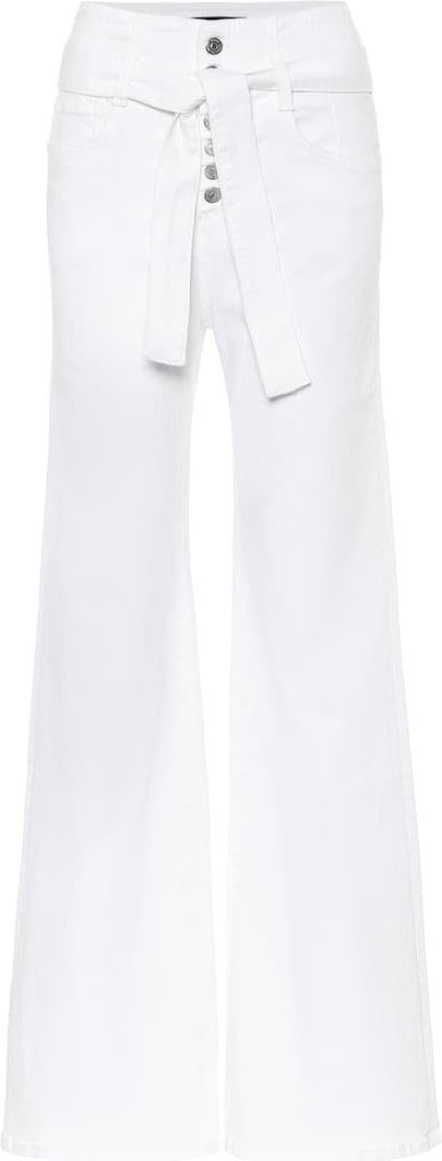 Veronica Beard Rosanna Corset high-rise jeans