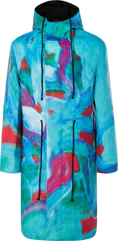 Craig Green Quilted Printed Shell Parka