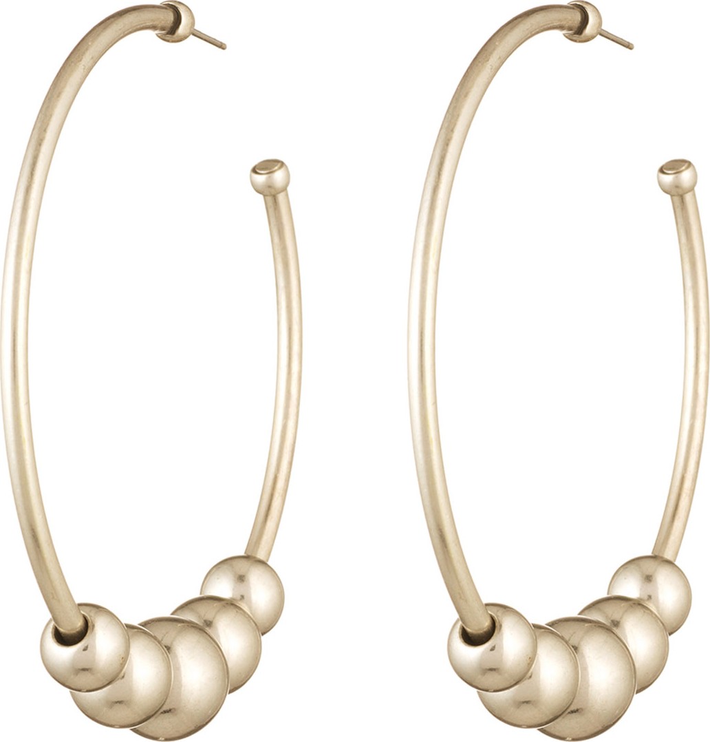 DANNIJO Edna Hoop Earrings