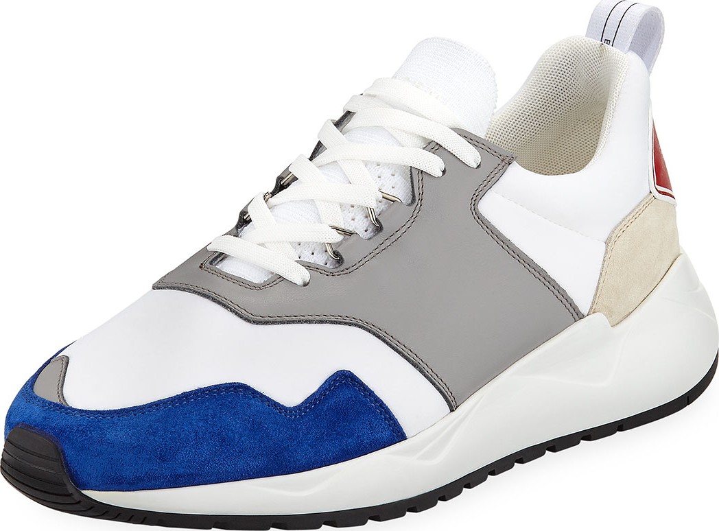 Buscemi Men's Ventura Lace-Up Trainer Sneakers