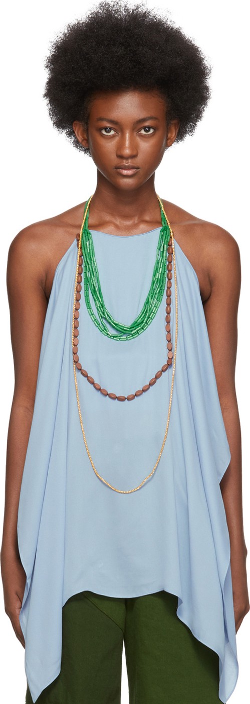 Jacquemus Blue 'La Haut Bijoux' Camisole