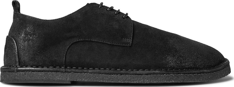 Marsell Distressed Leather Derby Shoes