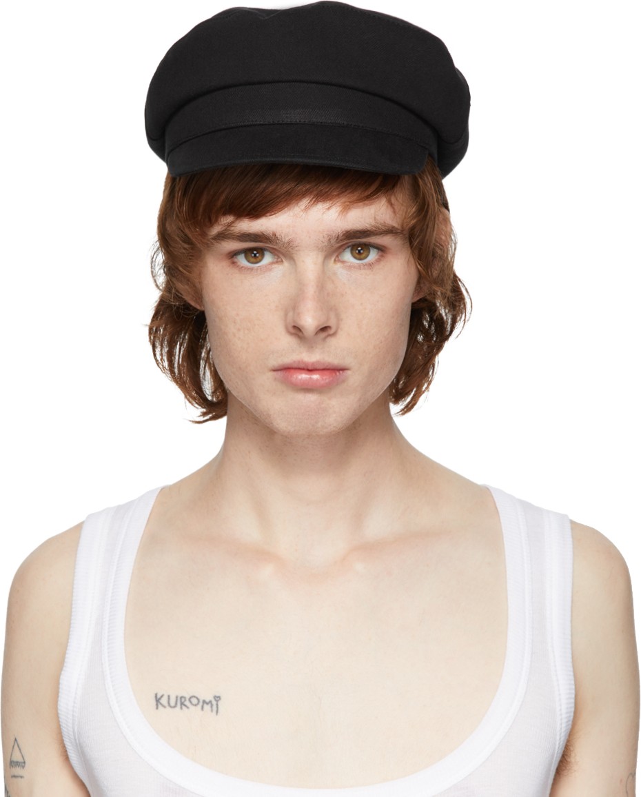 Ann Demeulemeester Leather Fisherman Hat — scatterbrain archives
