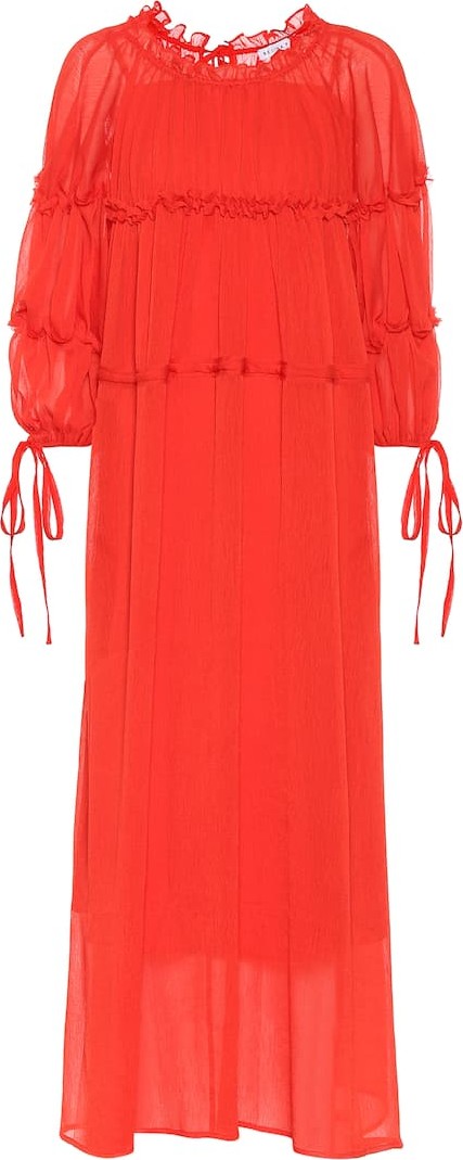 Rejina Pyo Tia organza midi dress