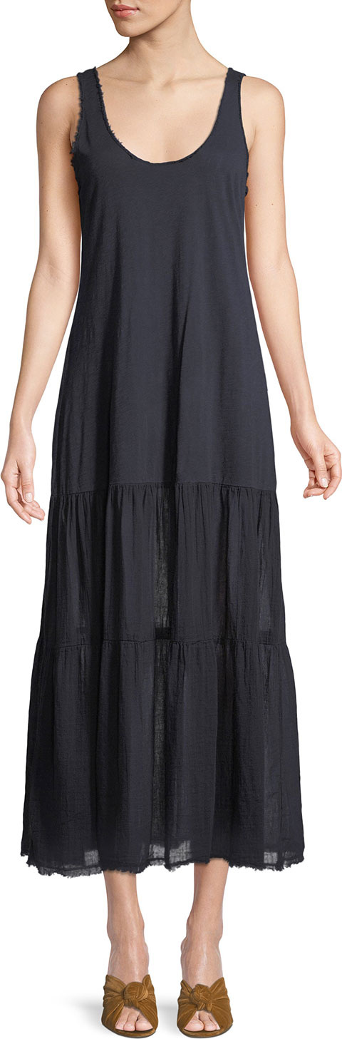 Velvet By Graham & Spencer Agnes Scoop-Neck Tank Maxi Dress