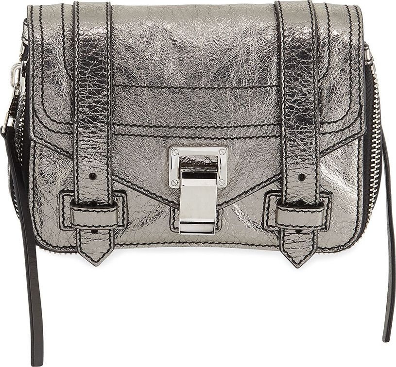 Proenza Schouler PS1+ Mini Metallic Crossbody Bag
