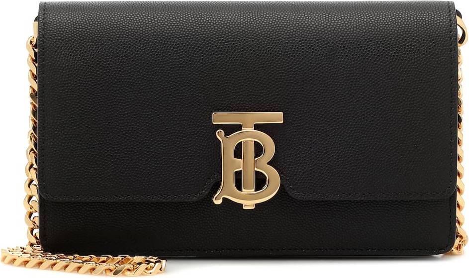 Burberry London England Carrie leather shoulder bag