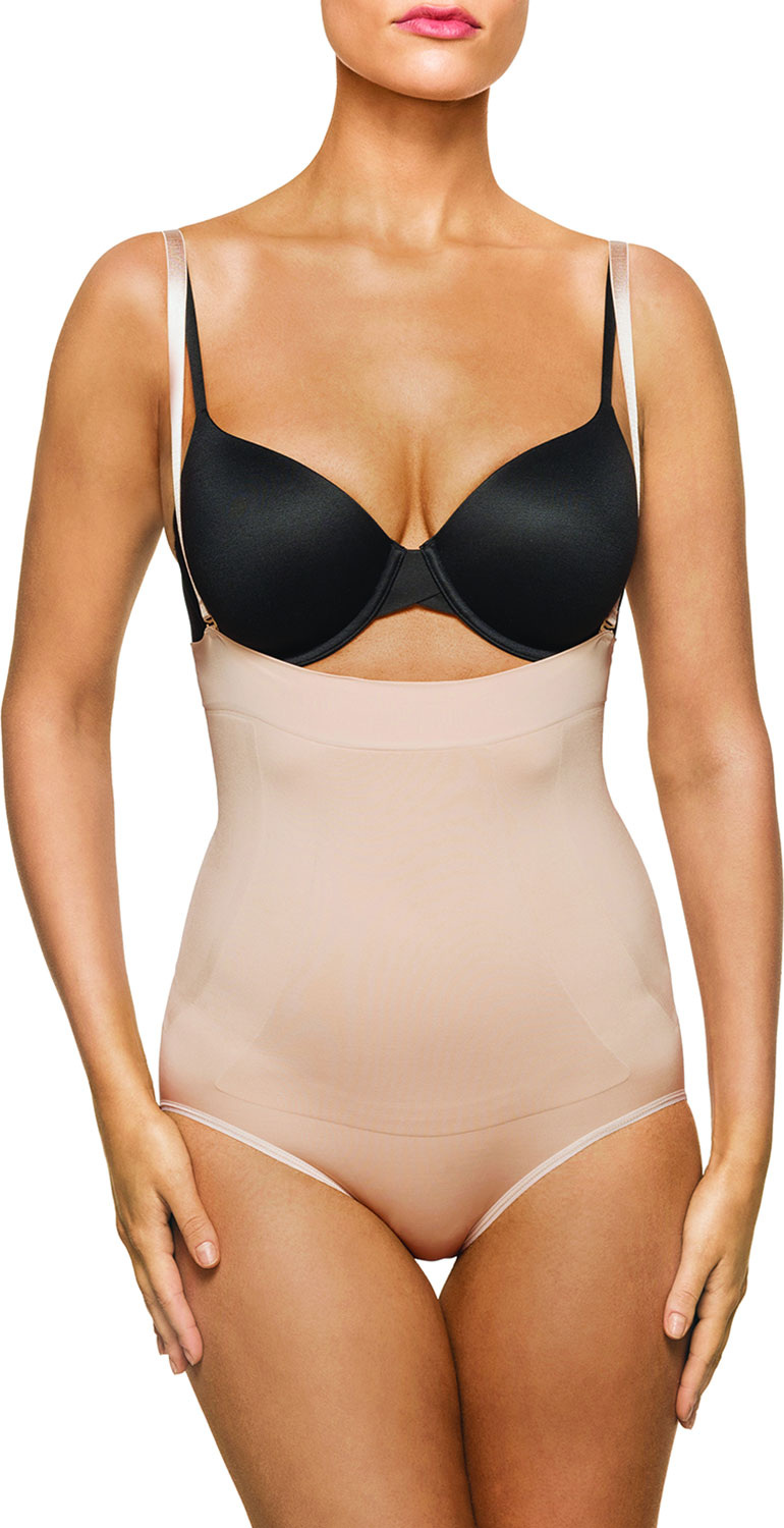 Nancy Ganz Power Play High-Waist Brief Bodysuit Shaper