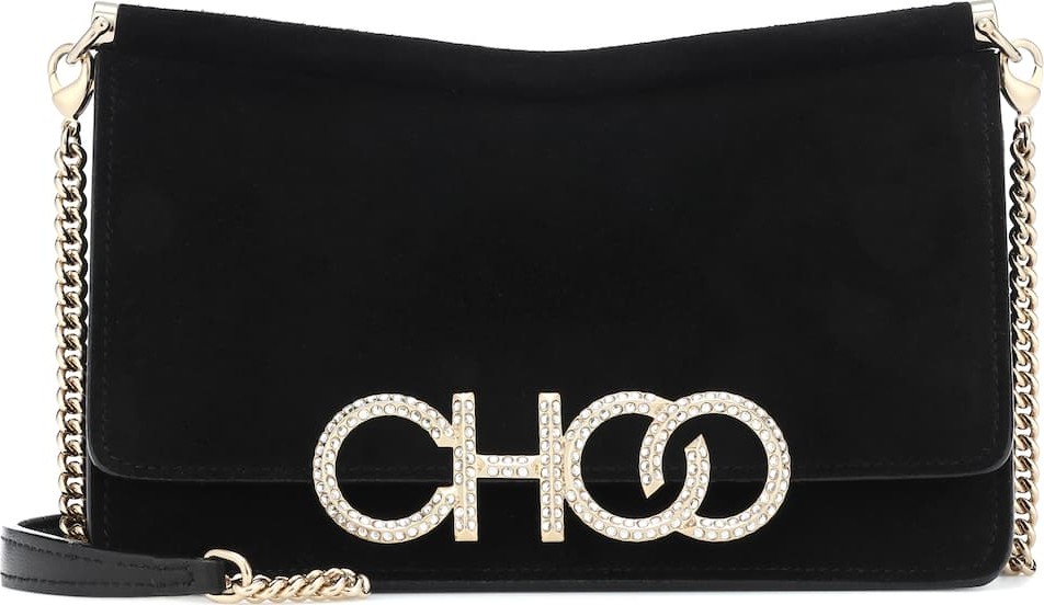 Jimmy Choo Sidney suede shoulder bag