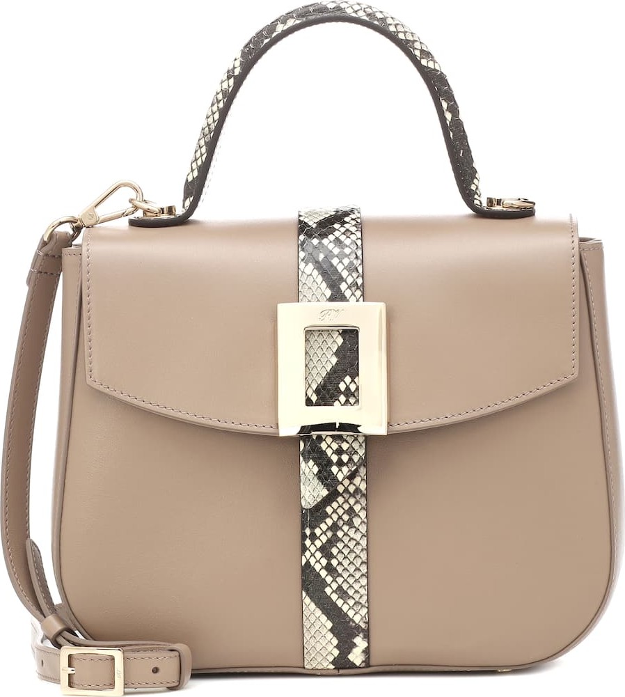 Roger Vivier Beau Vivier leather shoulder bag