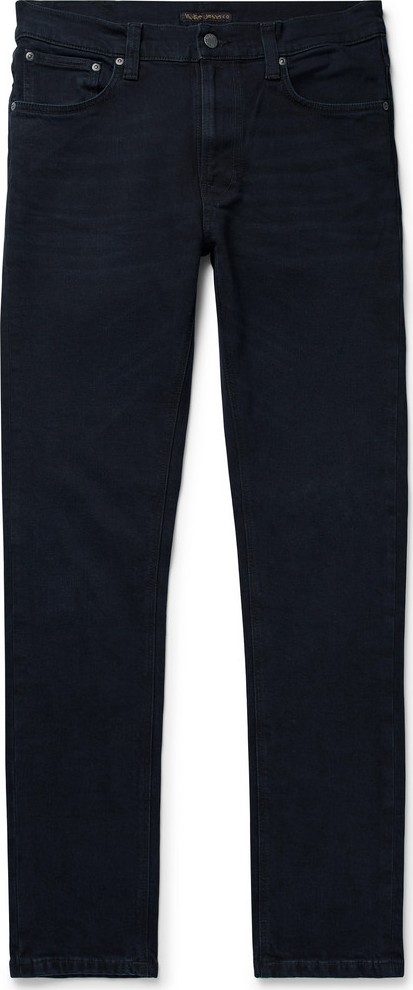 Nudie Jeans Lean Dean Slim-Fit Tapered Organic Stretch-Denim Jeans