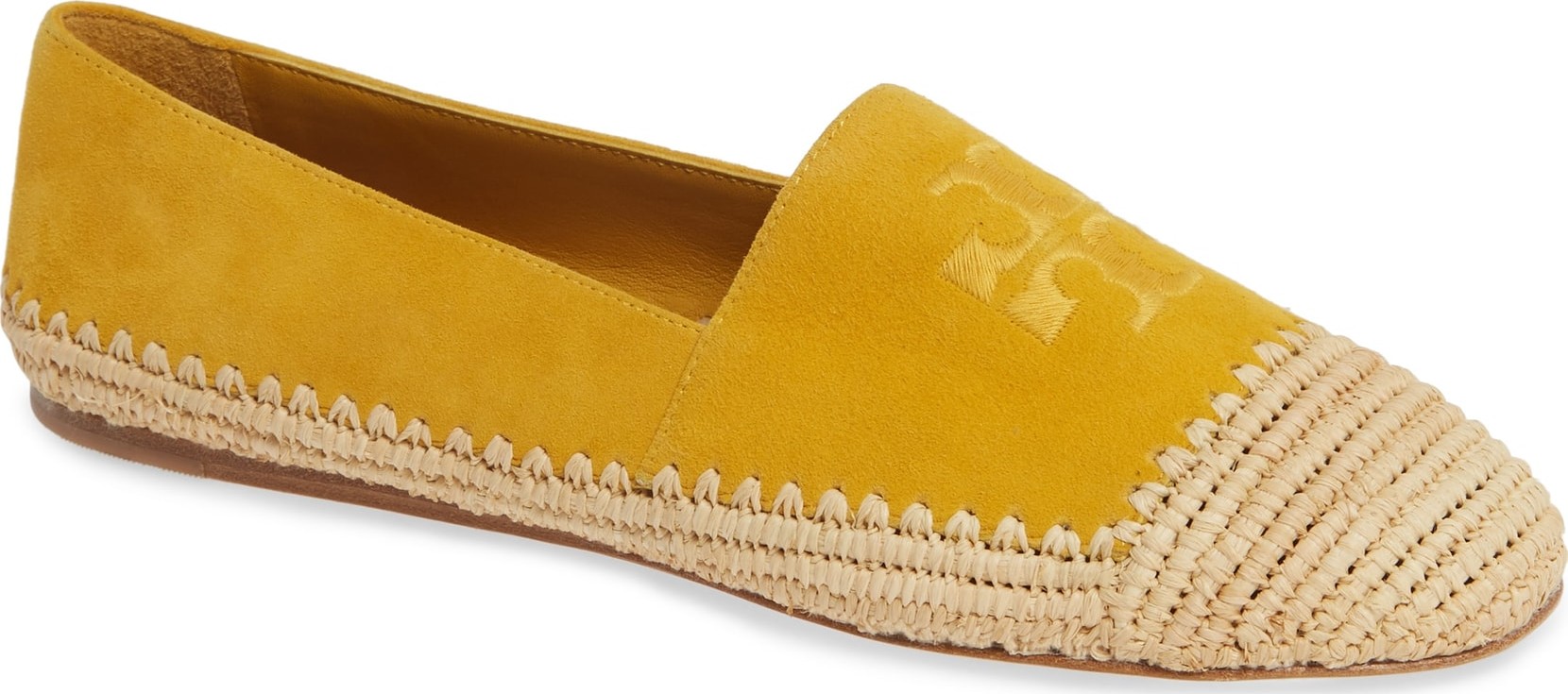Tory Burch Woven Cap Toe Flat