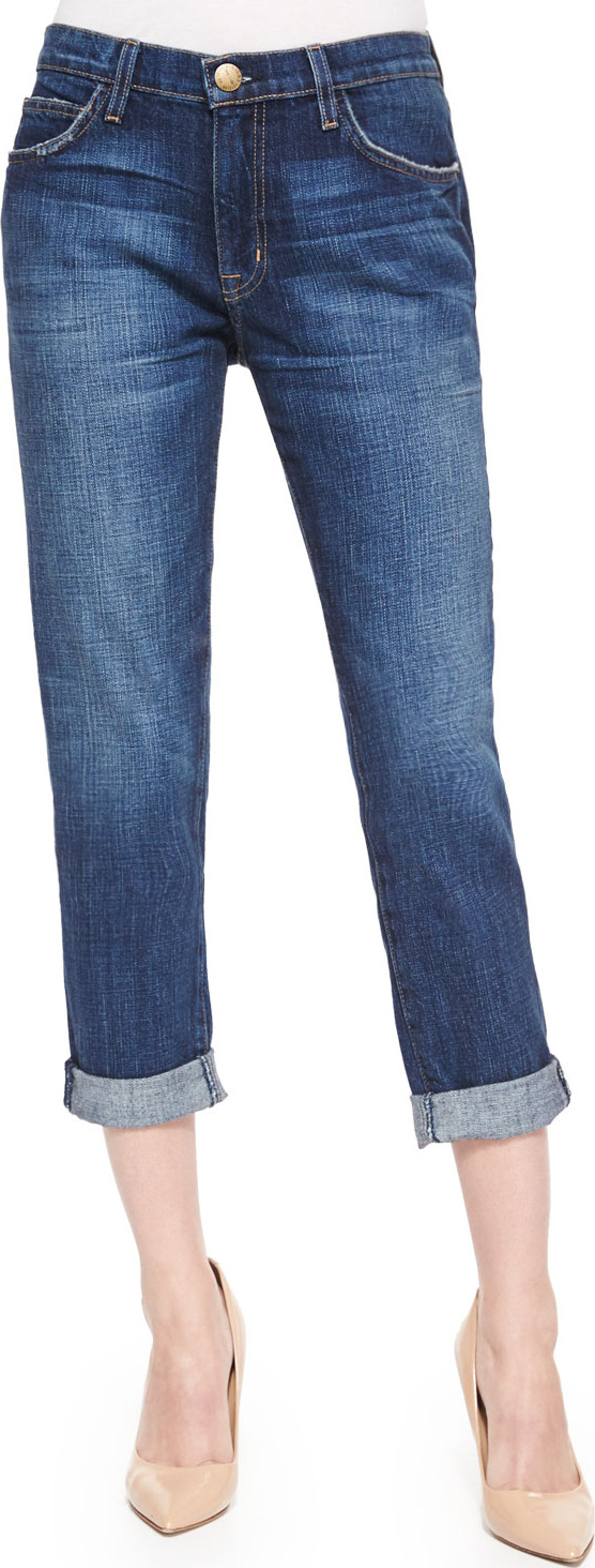 Current/Elliott The Fling Cropped Ankle Jeans, Loved