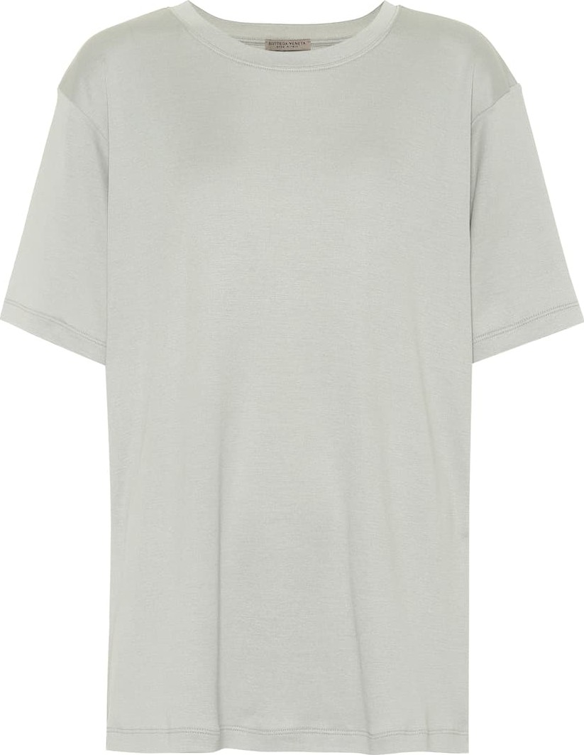 Bottega Veneta Silk and cotton T-shirt