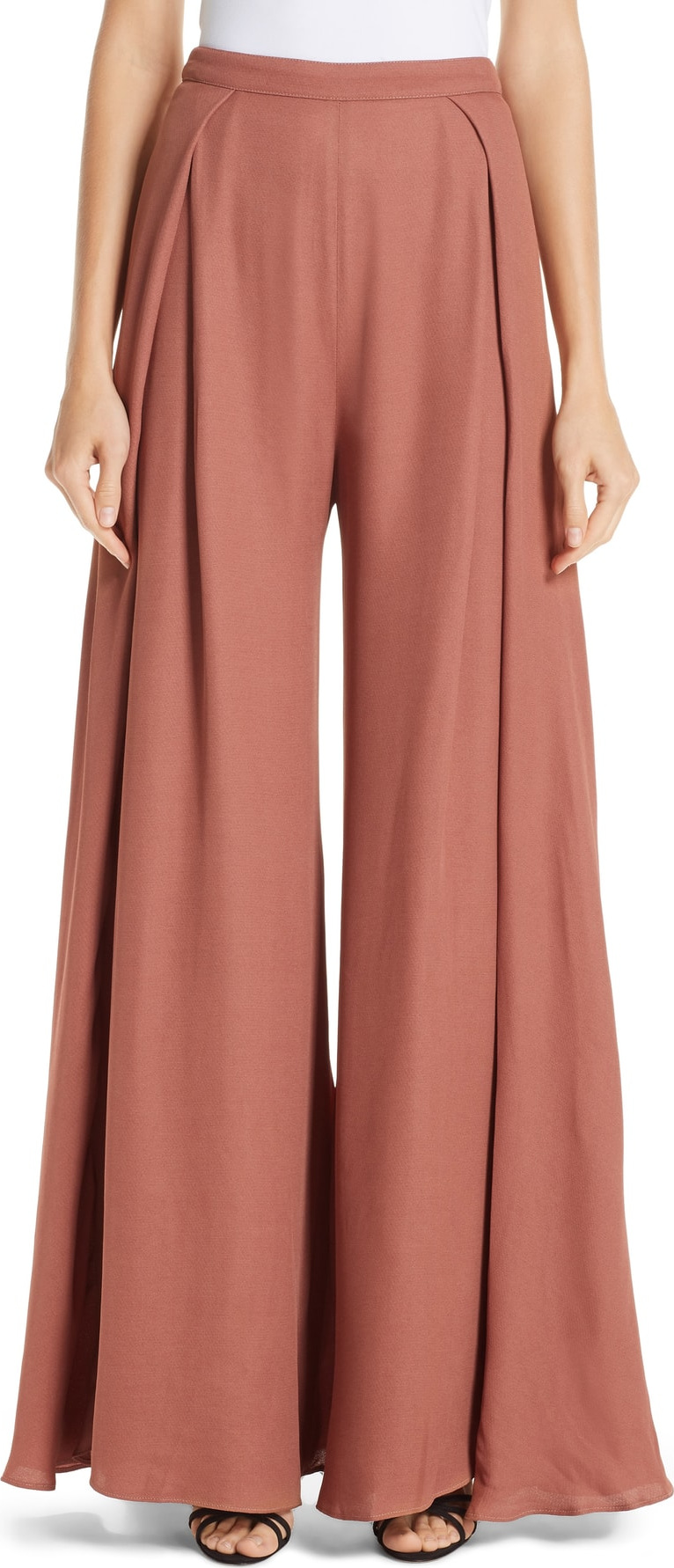 Jacquemus Le Pantalon Noïa Wide Leg Pants