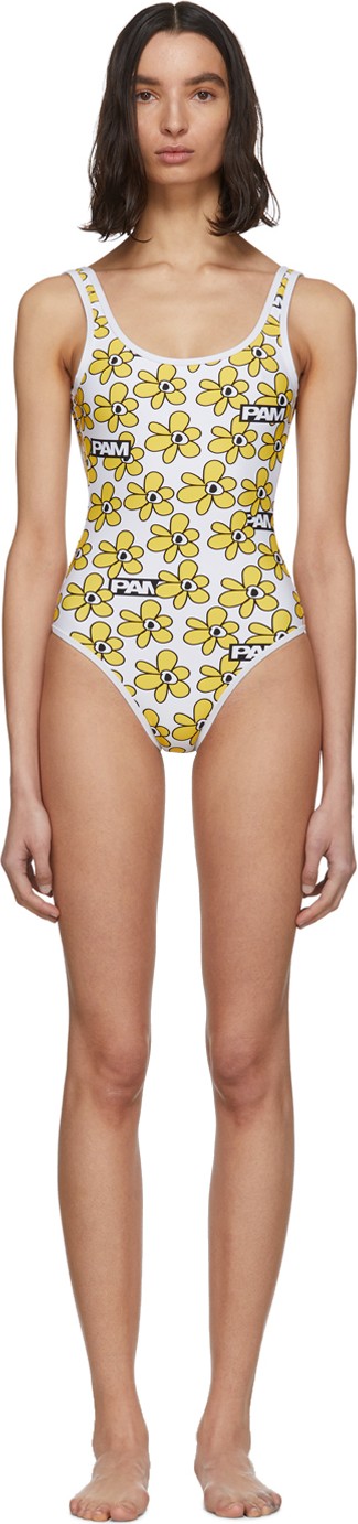 Perks and Mini White Daisies One-Piece Swimsuit
