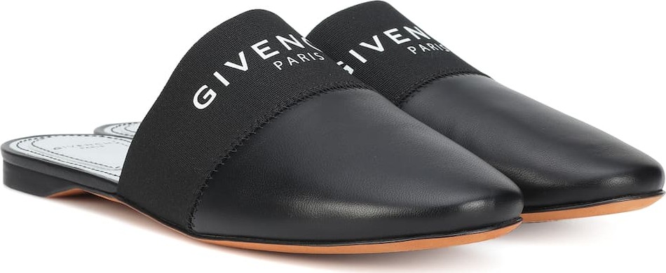 Givenchy Bedford leather slippers