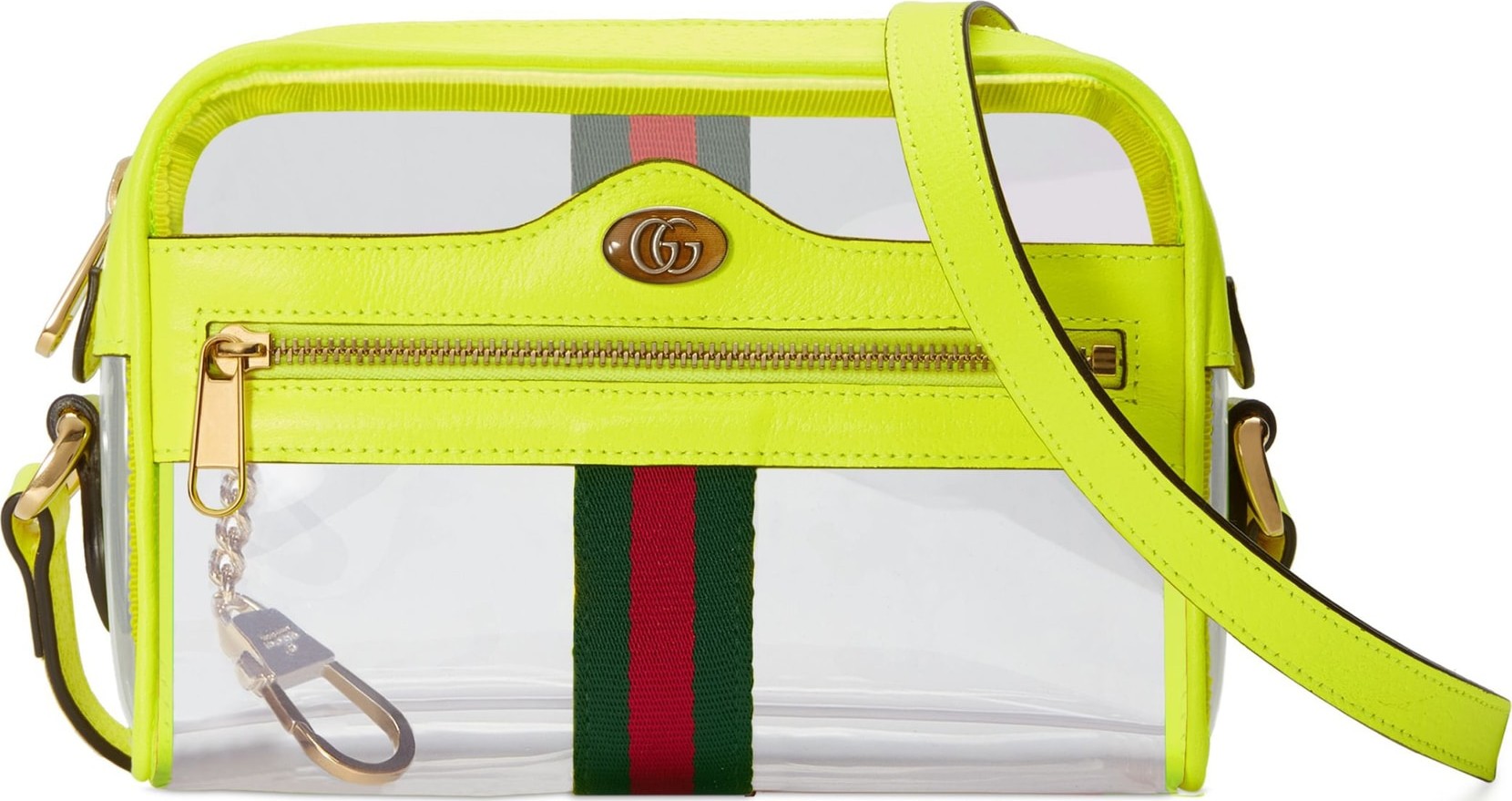 Gucci Mini Ophidia Transparent Convertible Bag