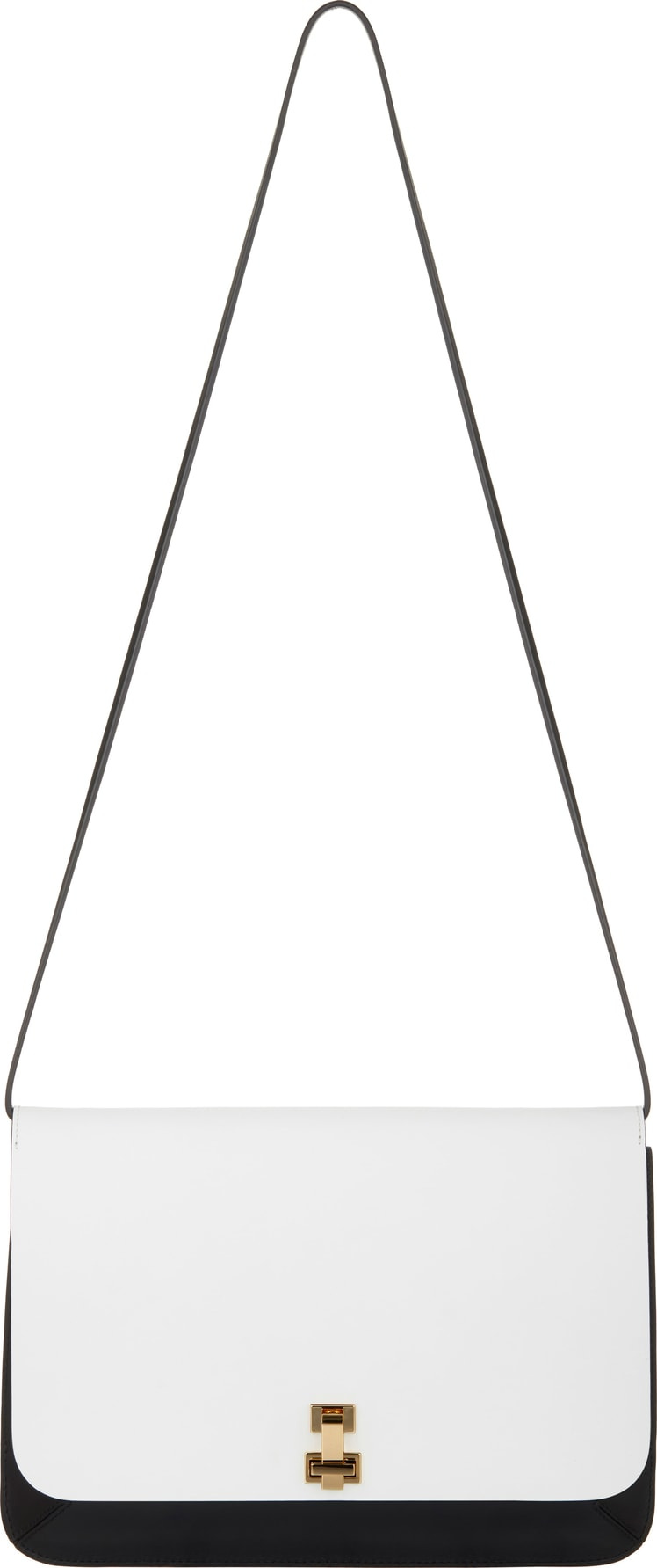 The Volon EZ Colorblocked Leather Shoulder Bag