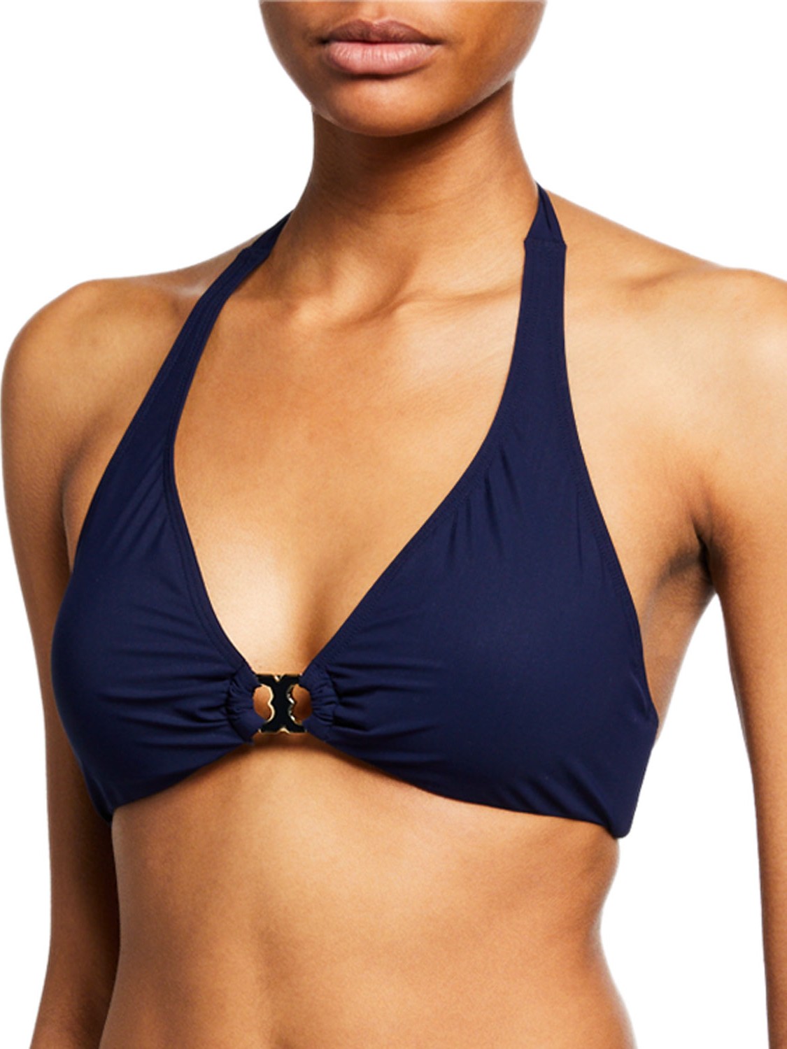 Tory Burch Gemini Link Halter Bikini Top