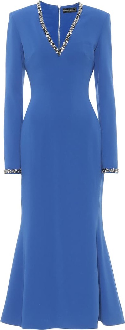 David Koma Exclusive to Mytheresa – Embellished cady dress
