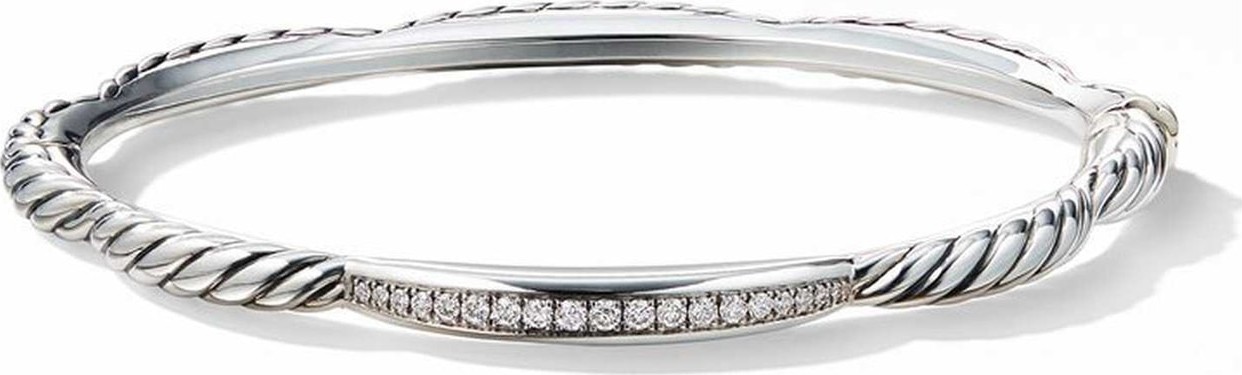 David Yurman Tides Single Station Bracelet with Diamonds