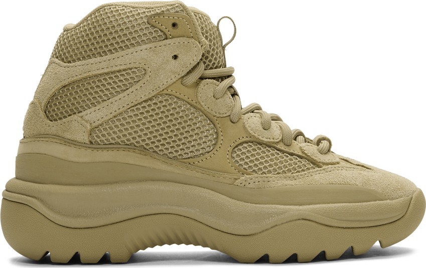 Yeezy Beige Desert Boot Sneakers