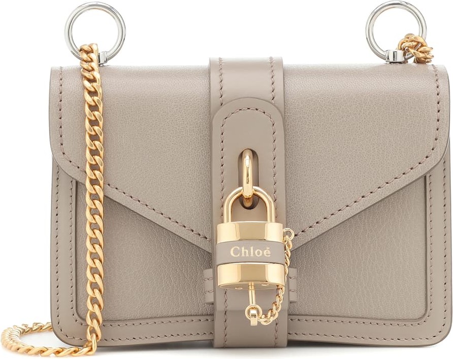 Chloe Aby Small leather shoulder bag