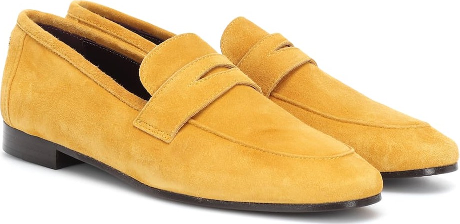 Bougeotte Flaneur suede loafers