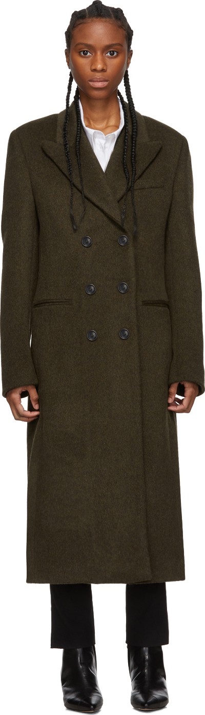 Isabel Marant Khaki Roleen Coat