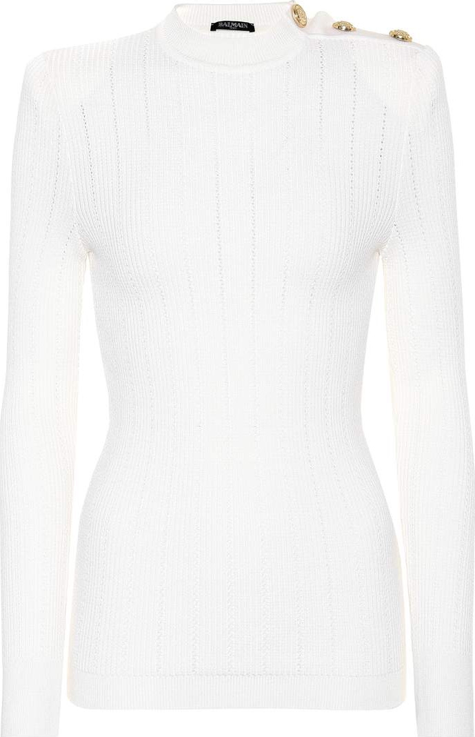 Balmain Wool-blend sweater