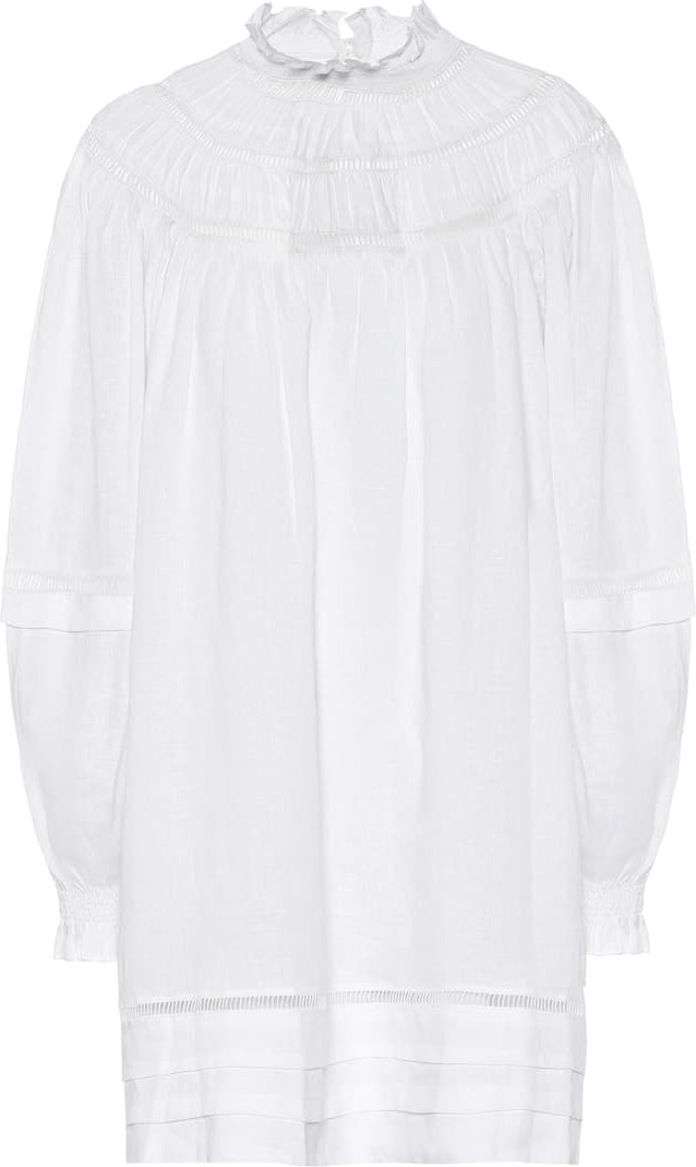 Isabel Marant Etoile Adenia linen minidress