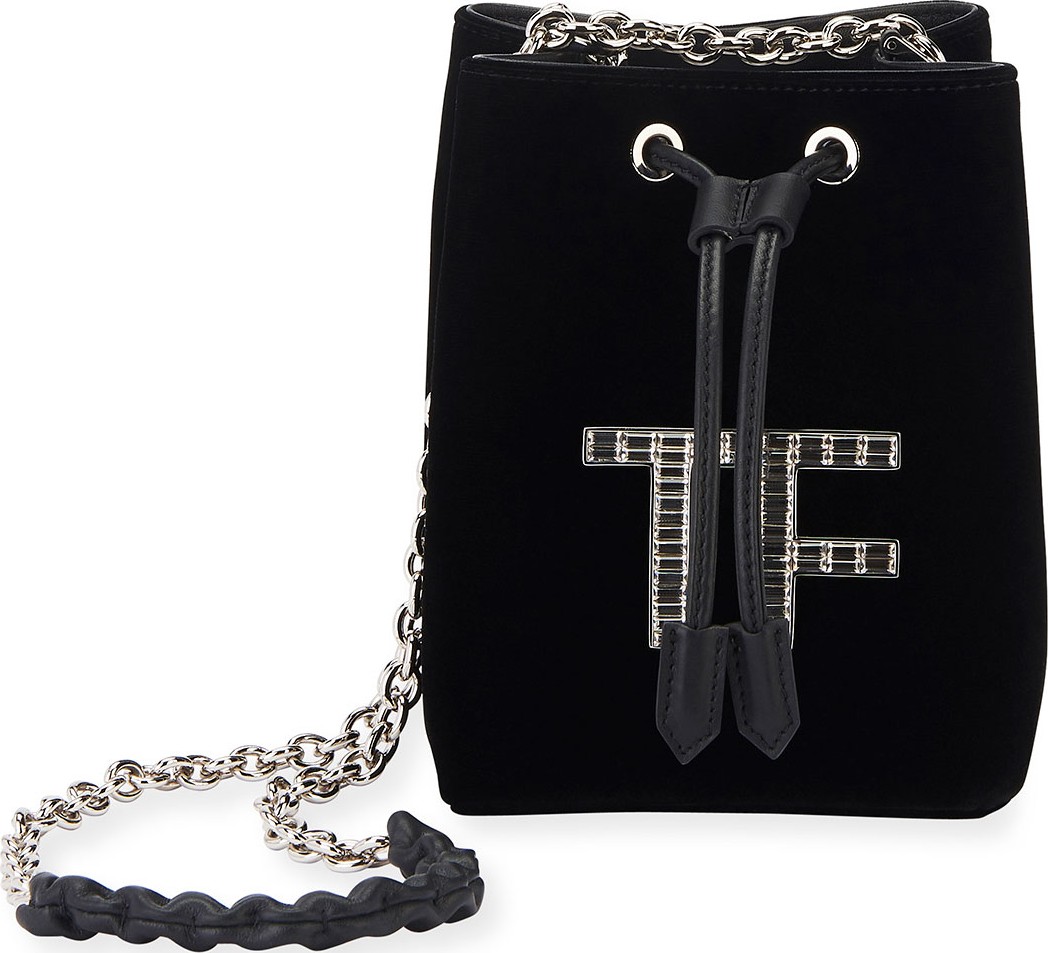 TOM FORD Velvet Mini Bucket Bag TOM FORD Velvet Mini Bucket Bag
