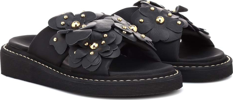 See By Chloé Embellished leather sandals