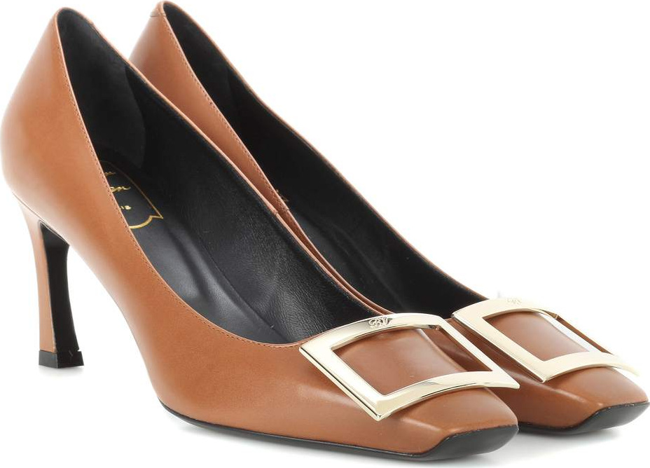 Roger Vivier Décolleté Belle Vivier Trompette leather pumps