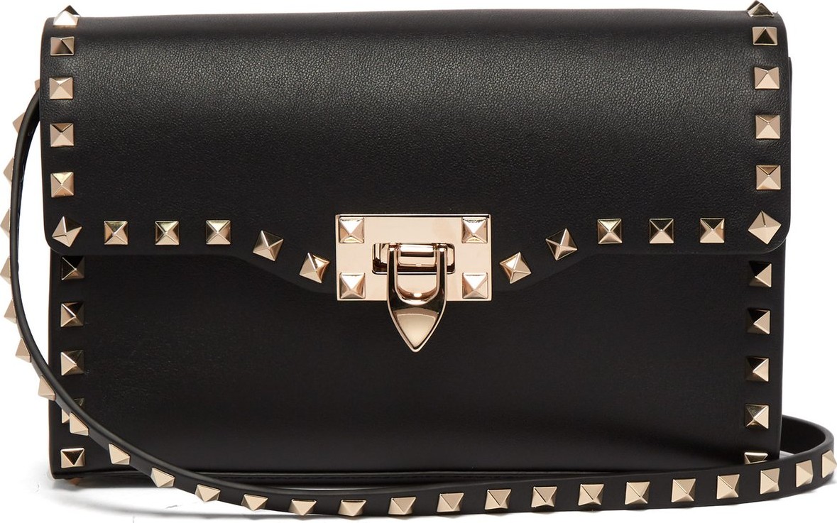 Valentino Rockstud small leather cross-body bag