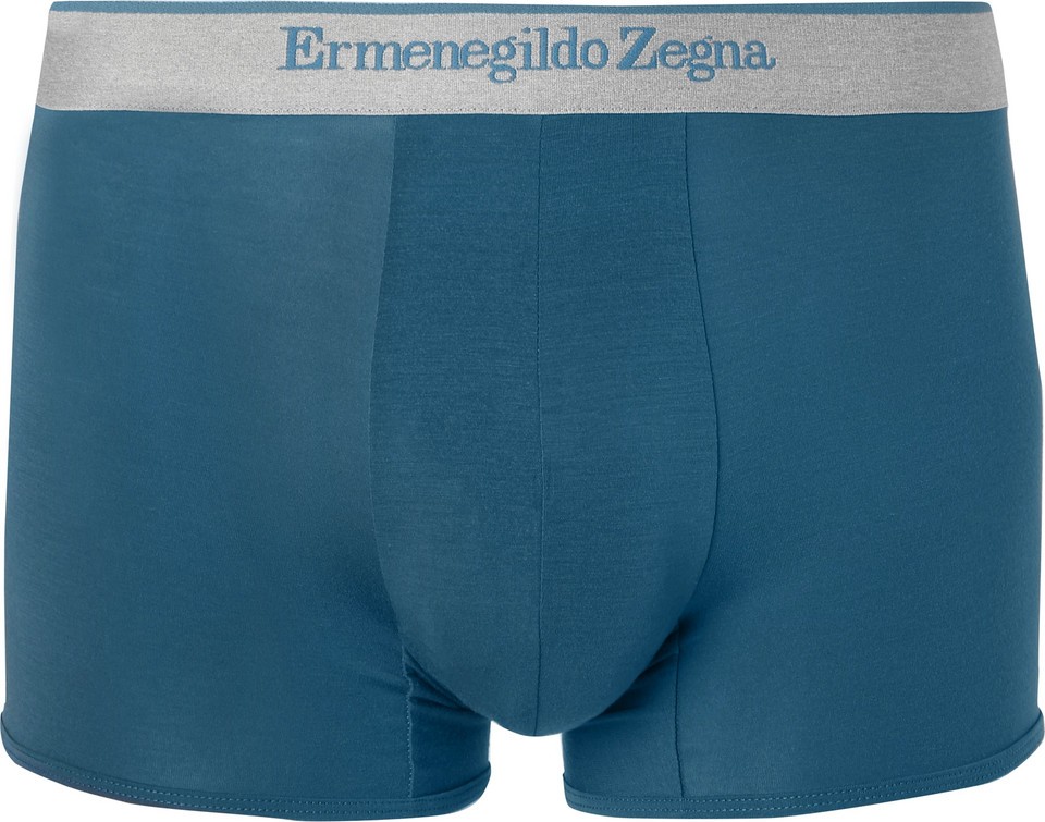 Ermenegildo Zegna Stretch-Modal Jersey Boxer Briefs