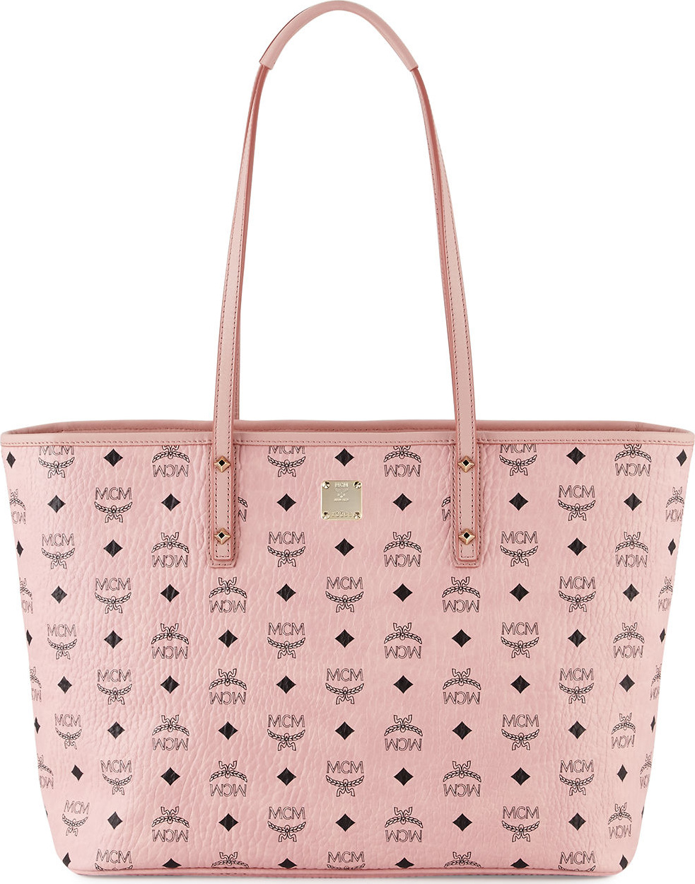 MCM Anya Medium Top-Zip Shopper Bag