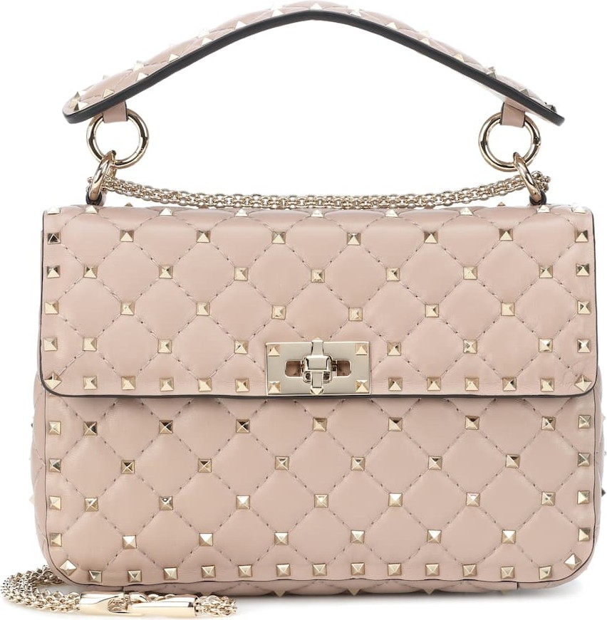 Valentino Valentino Garavani Rockstud Spike leather shoulder bag
